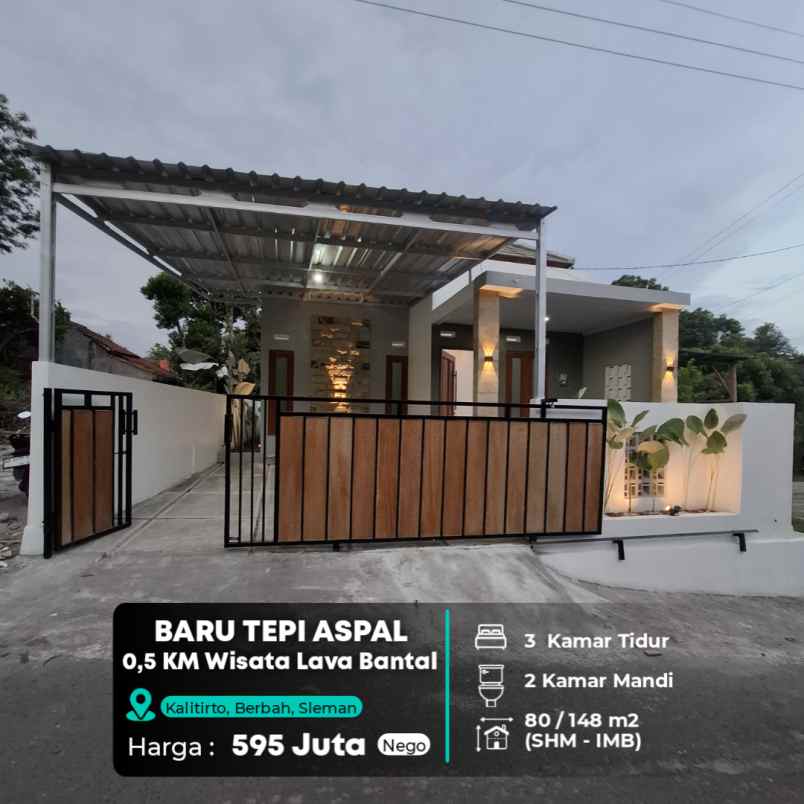 dijual rumah kalitirto