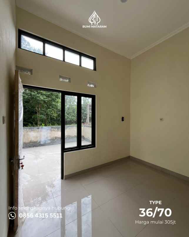 dijual rumah klontong