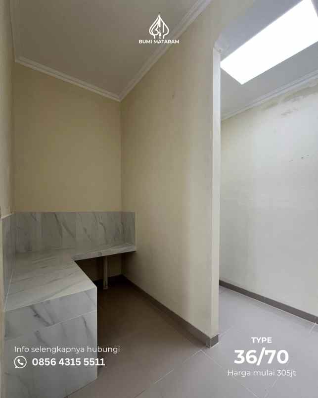 dijual rumah klontong