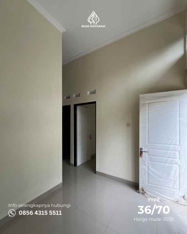 dijual rumah klontong