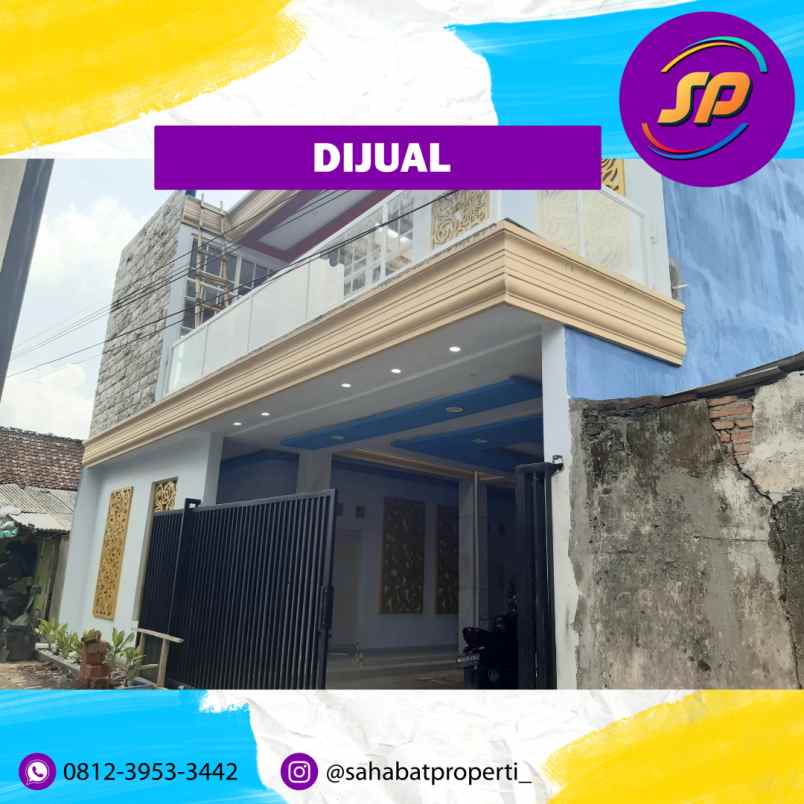 dijual rumah kos 2 lantai dekat kampus jember