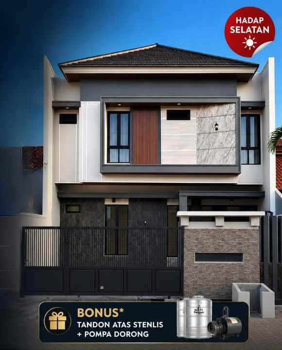 dijual rumah manyar jaya