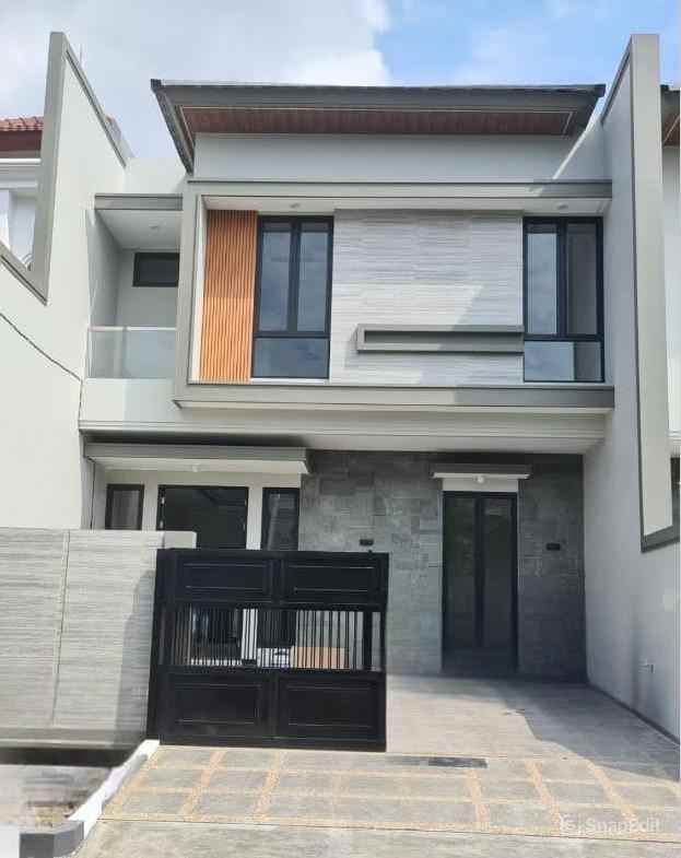 dijual rumah nginden intan
