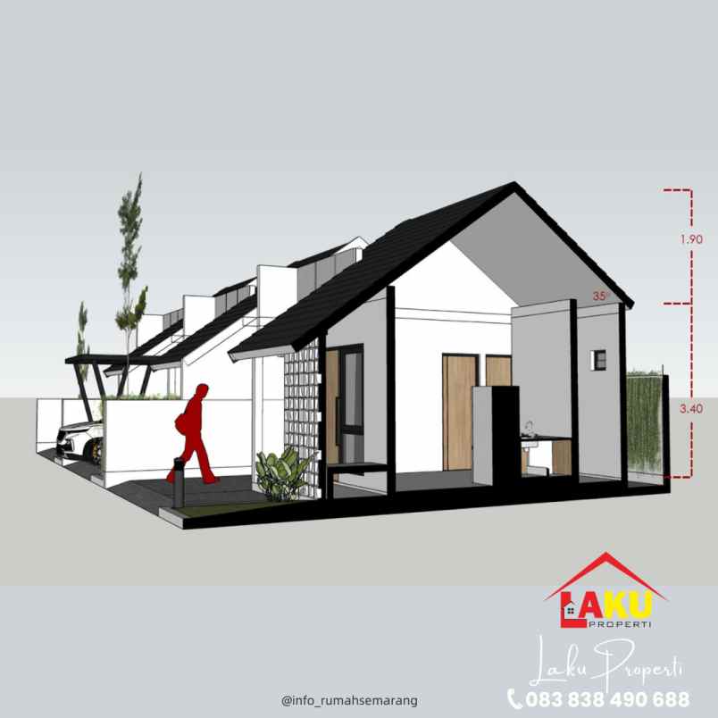 dijual rumah pudakpayung banyumanik