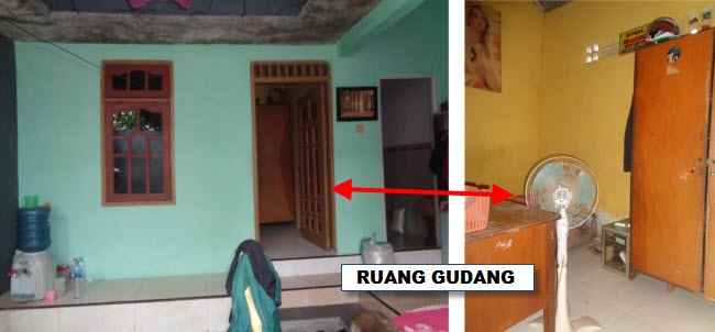 dijual rumah sampit no 43 dusun klotok