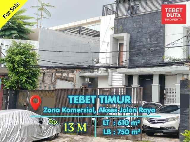dijual rumah tebet timur