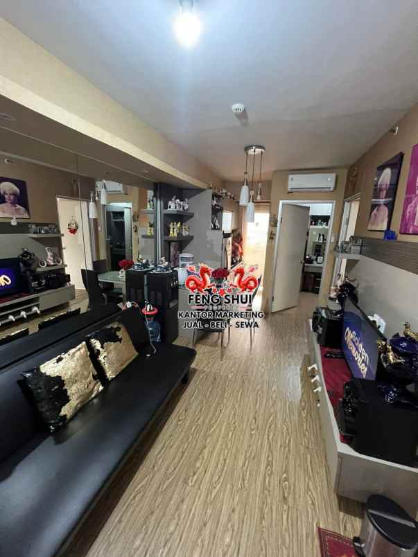 dijual satu unit apartment green bay full furnish