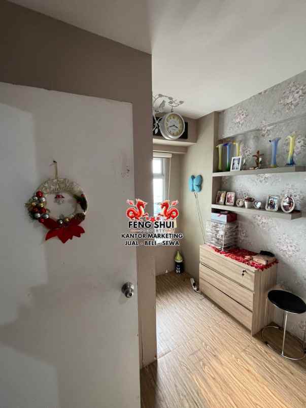 dijual satu unit apartment green bay full furnish