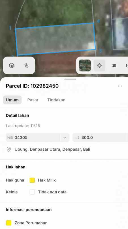 dijual tanah belakang citraland