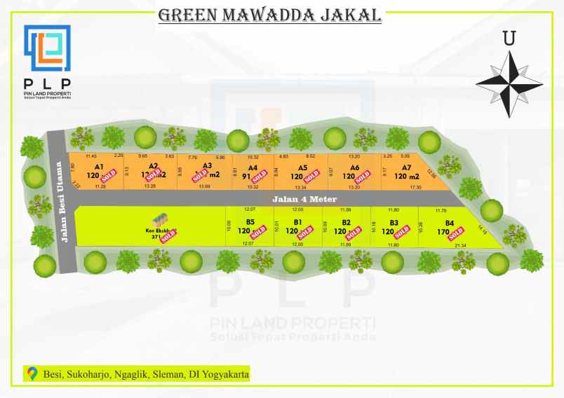 dijual tanah besi sukoharjo ngaglik