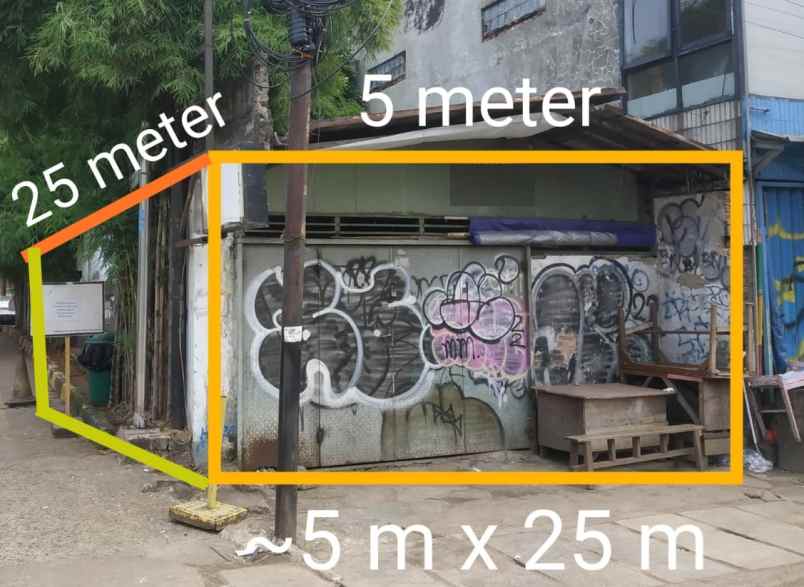 dijual tanah bidara cina jatinegara