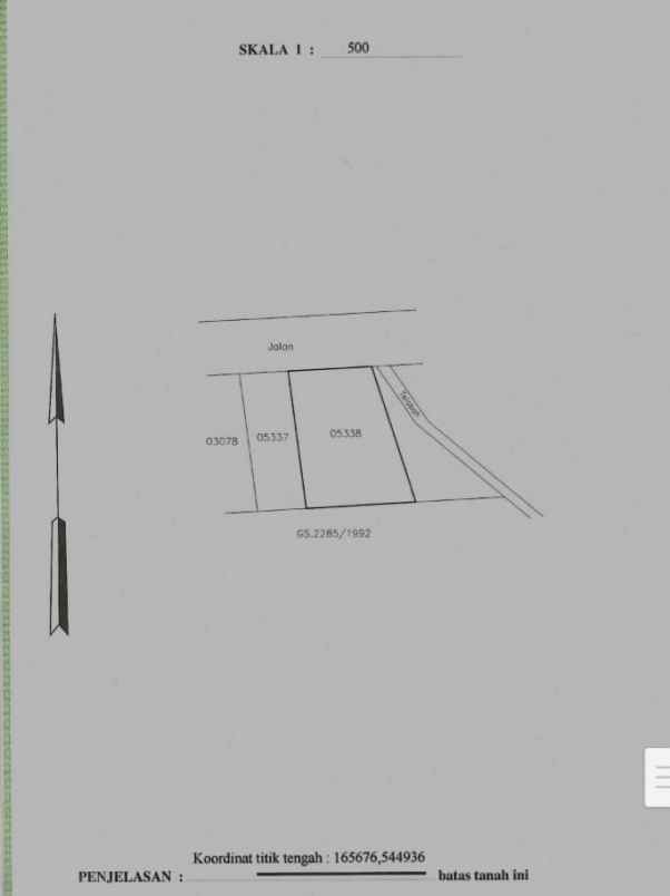 dijual tanah gatsu barat