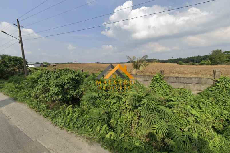 dijual tanah jalan glugur rimbun pasar x