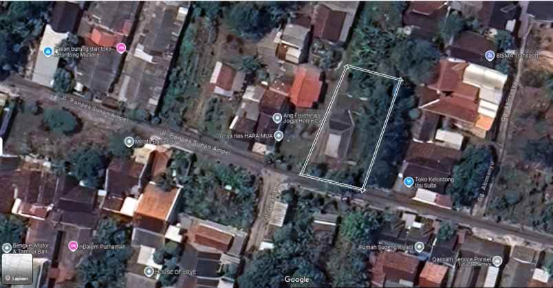 dijual tanah jl banjeng maguwoharjo