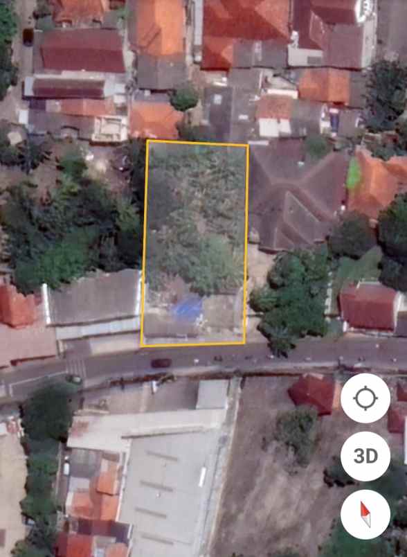 dijual tanah jl bukit cinere raya