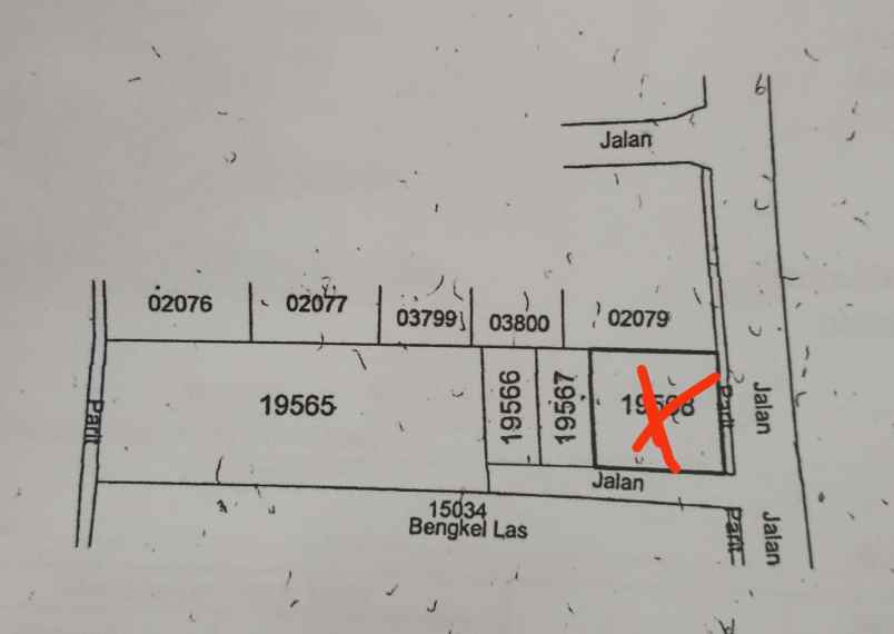 dijual tanah jl karangsari wedomartani
