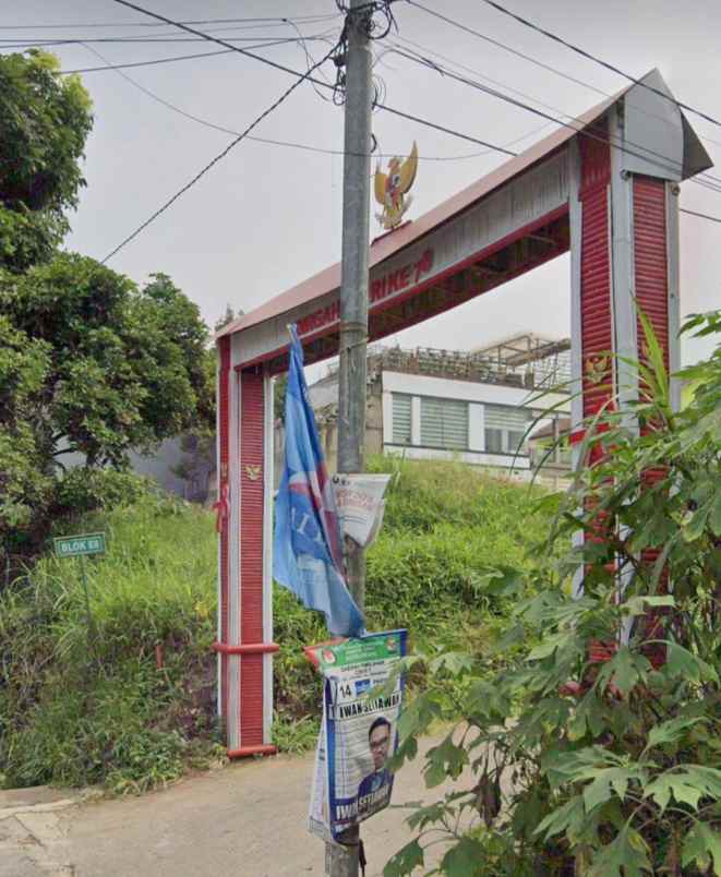 dijual tanah jl permana blok e8
