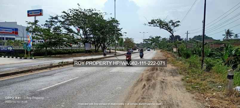 dijual tanah jl soekarno hatta rajabasa