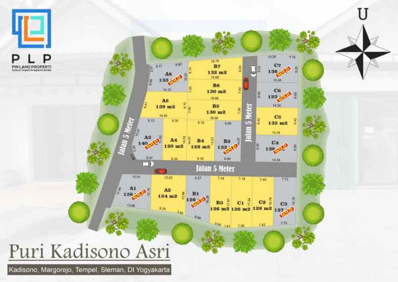 dijual tanah kadisono margorejo tempel