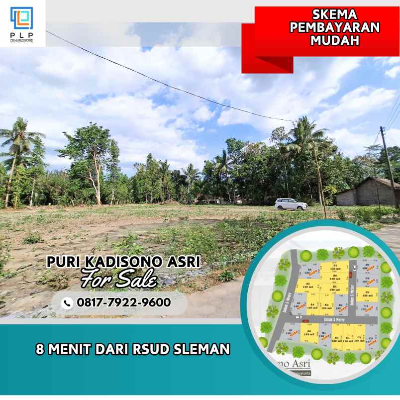 dijual tanah kadisono margorejo tempel