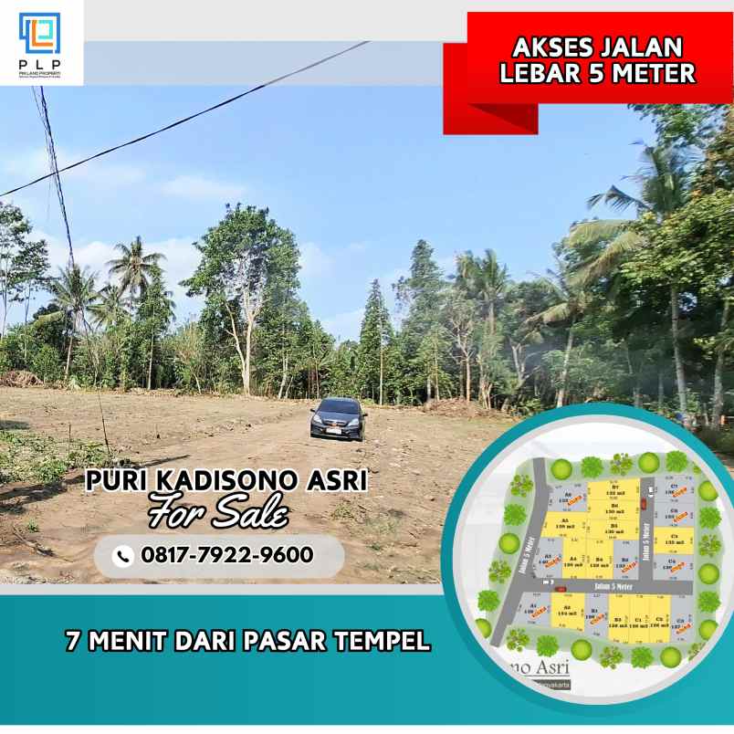 dijual tanah kadisono margorejo tempel