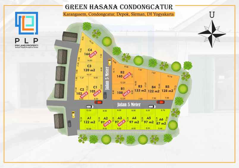 dijual tanah karangasem condongcatur