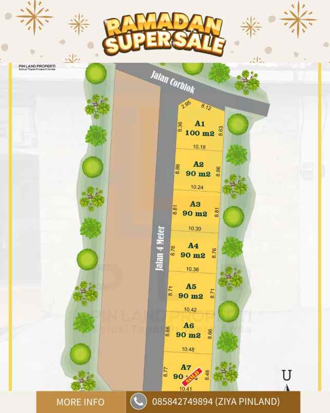 dijual tanah kenite tamanmartani