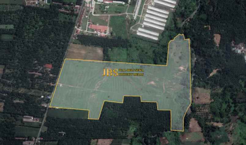 dijual tanah kosong di jalan glugur rimbun pasar x