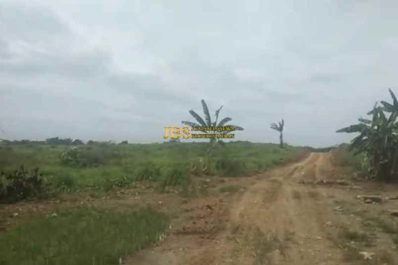 dijual tanah kosong di jalan glugur rimbun pasar x