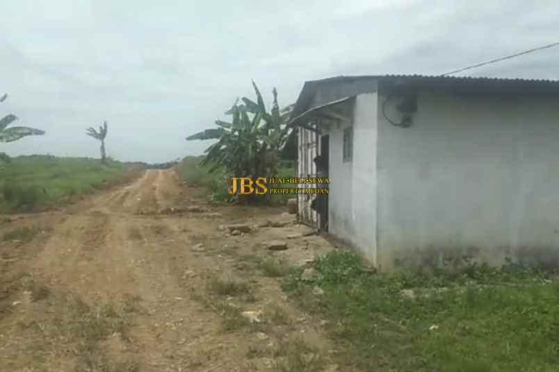 dijual tanah kosong di jalan glugur rimbun pasar x