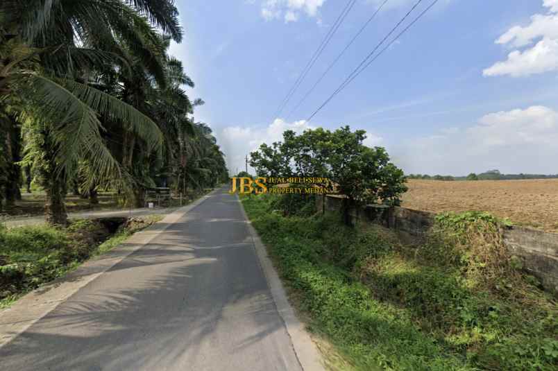 dijual tanah kosong di jalan glugur rimbun pasar x