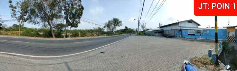 dijual tanah nol jalan raya geger cerme gresik