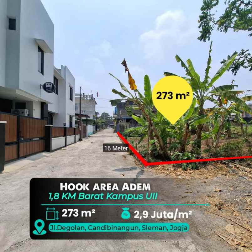 dijual tanah pakem