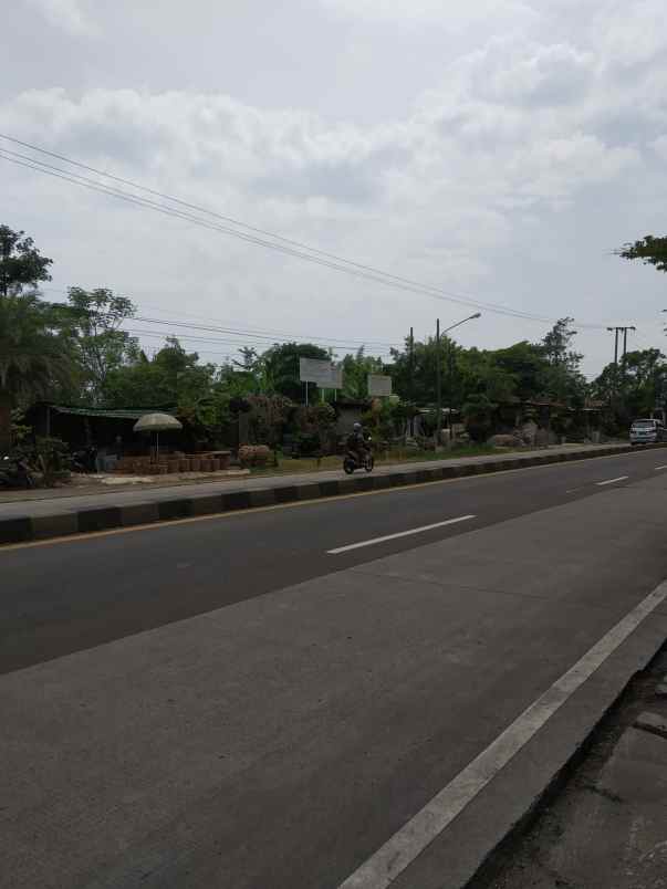 dijual tanah peruman parung hijau jl