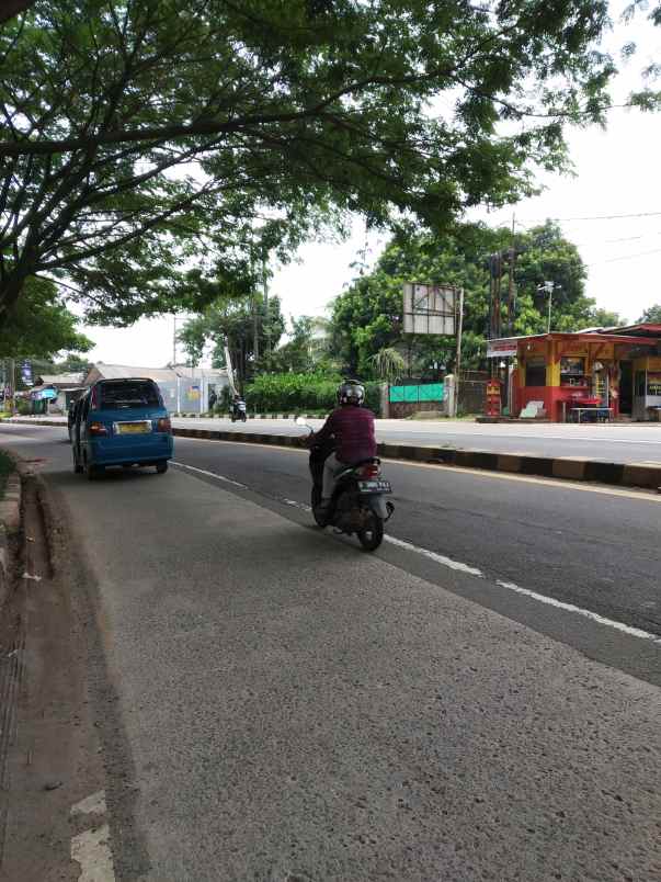 dijual tanah peruman parung hijau jl