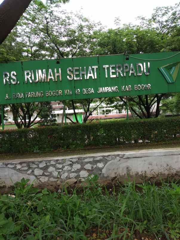 dijual tanah peruman parung hijau jl