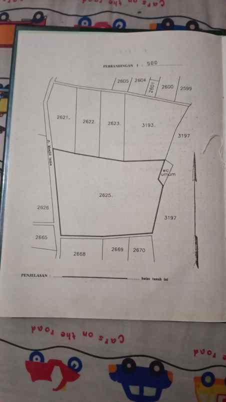dijual tanah rangkapan jaya kec