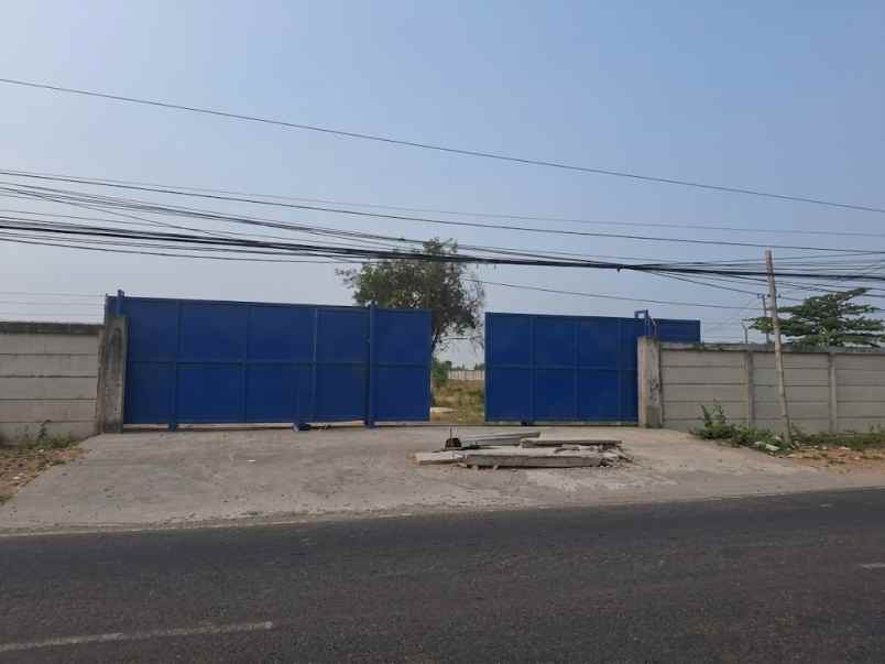 dijual tanah siap bangun di raya cerme gresik