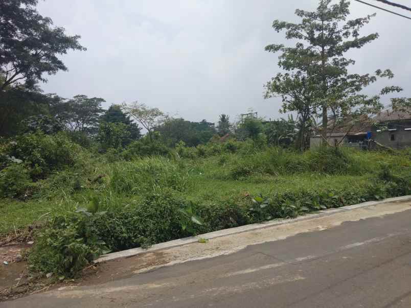 dijual tanah strategis pinggir jalan di cilimus