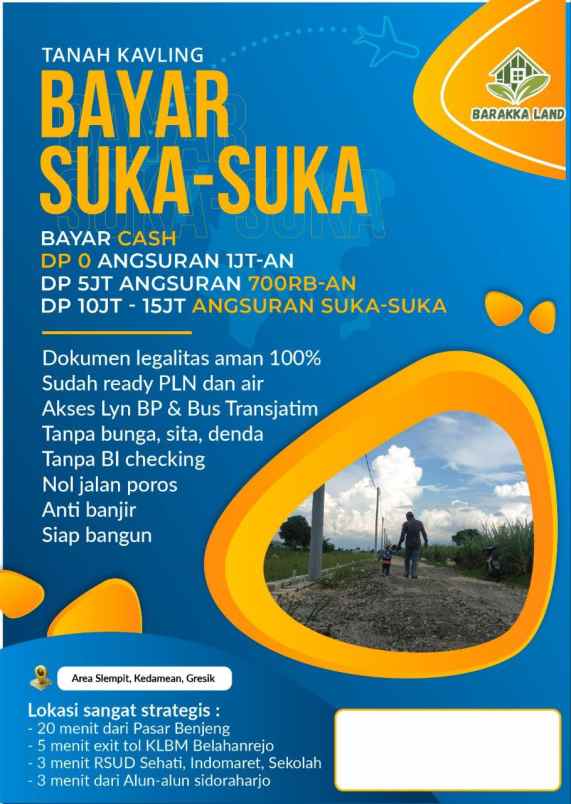 dijual tanah traseng sidoraharjo