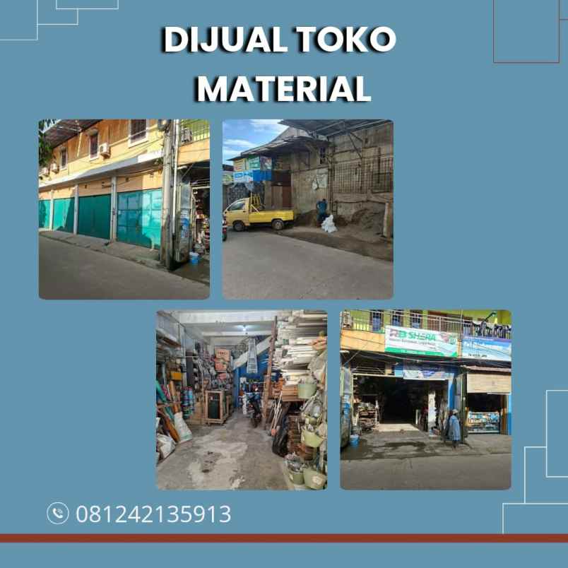 dijual toko material tanggerang