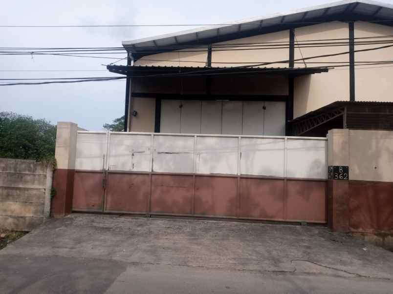 disewa cepat gudang dekat alam sutera tangerang