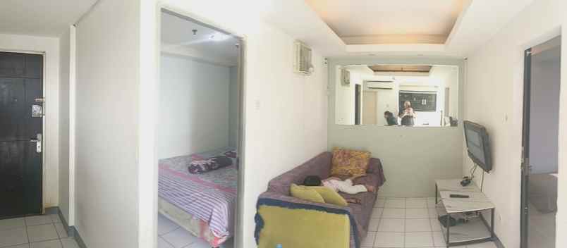 disewakan apartemen pancoran riverside kt 2 km 1