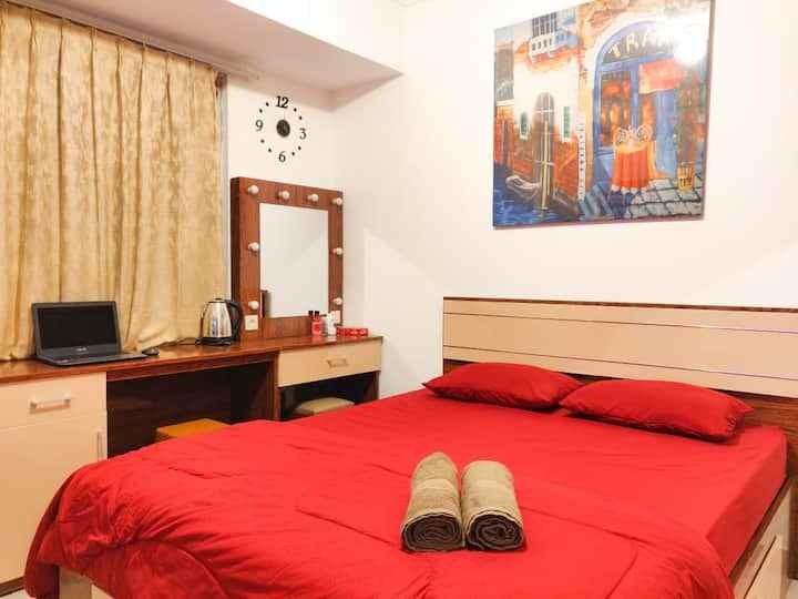 disewakan apt maple parl siap huni bagus bisa nego