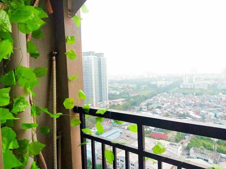 disewakan apt maple parl siap huni bagus bisa nego