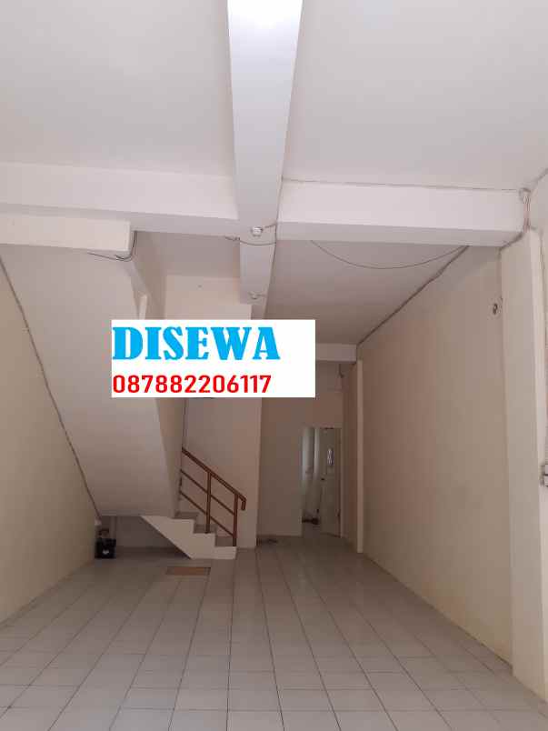 disewakan ruko gudang kantor ruko fantasi blok v no 18
