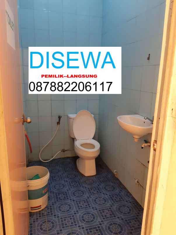 disewakan ruko gudang kantor ruko fantasi blok v no 18