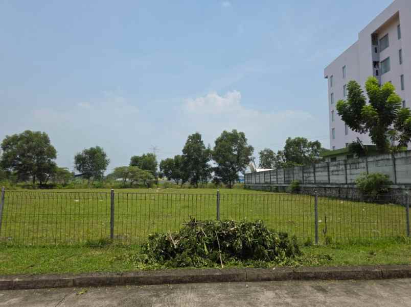 disewakan tanah jalan raya deltamas