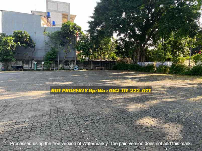 disewakan tanah jl raden inten ii duren