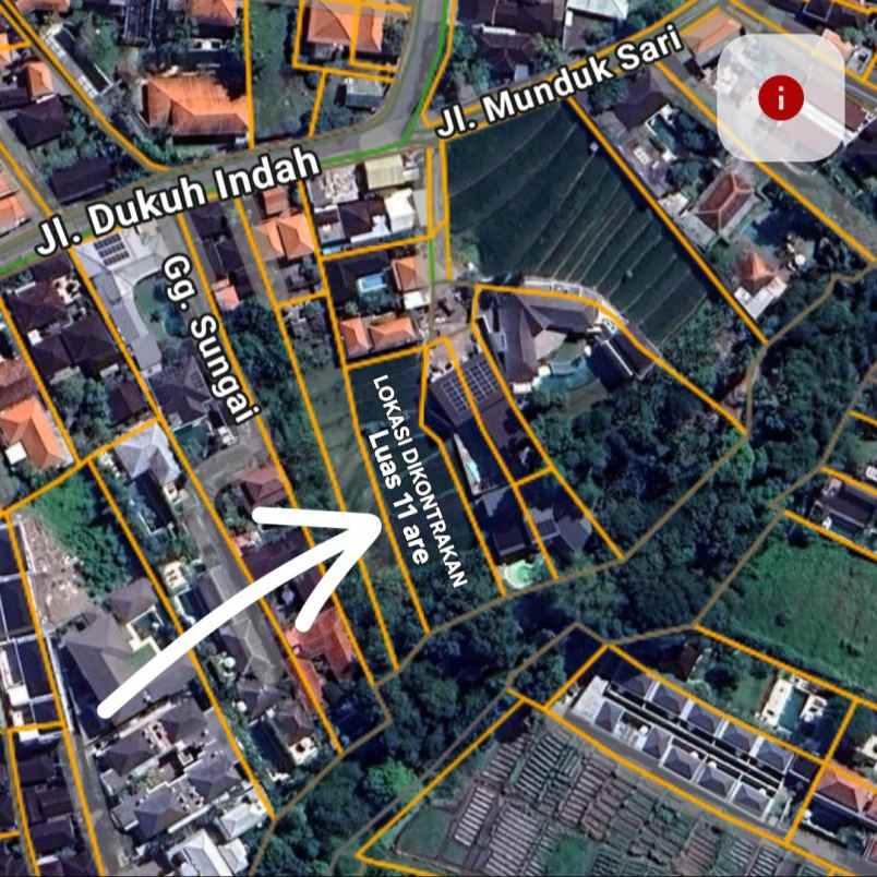 disewakan tanah umalas lestaru